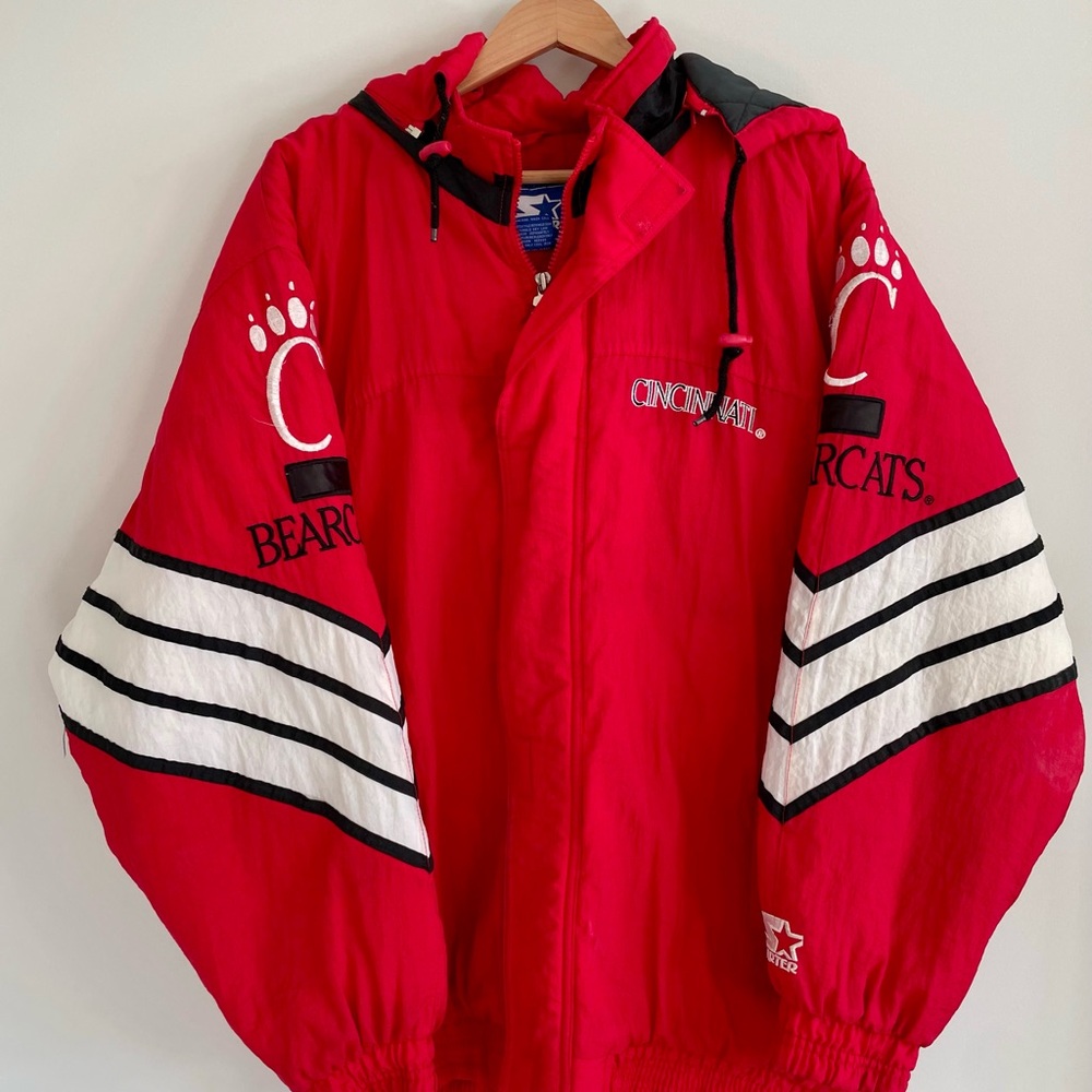 Vintage Cincinnati Bearcats Starter Jacket - XL